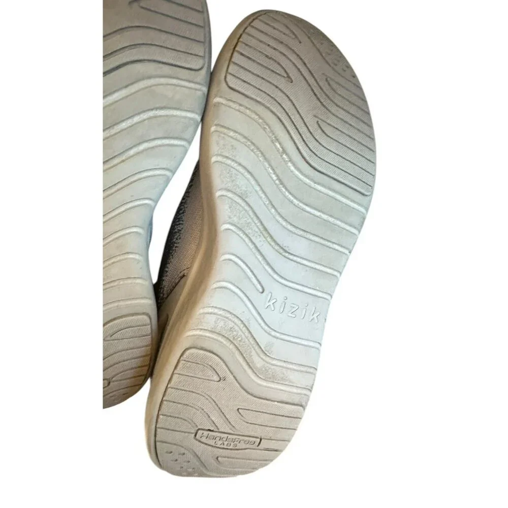 Kizik Athens Hands free Sneakers Carbon Grey‎ Mens 7.5 Womens 9